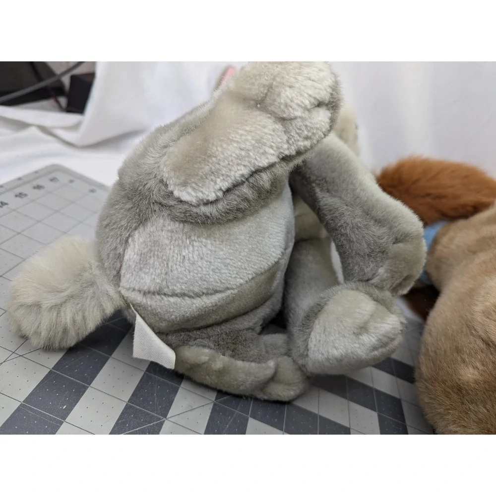 Disney Lady and the Tramp Dog Plush‎ 17 Inch Metal Collar Tag Stuffed Animal Toy